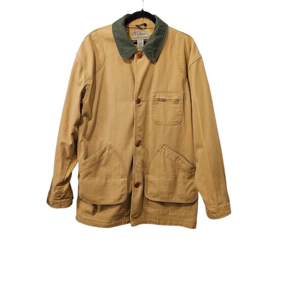 Bean Vintage Chore Workwear Jacket Hunting Duck Cotton Canvas